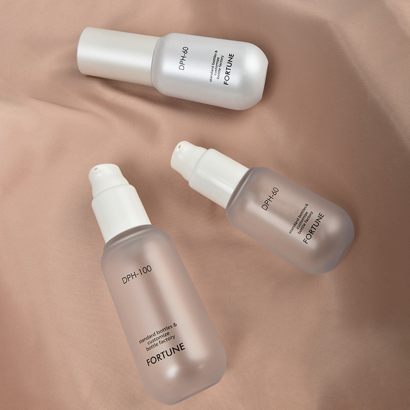 50ml,60ml,80ml,100ml,120ml,150ml,180ml Packaging PET lotion bottle with cover essence spray bottle
