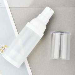 15ml,30ml,50ml Packaging PP frosted vacuum bottle lotion bottle spray portable packaging cosmetics set press bottle packaging material