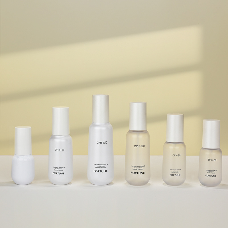 50ml,60ml,80ml,100ml,120ml,150ml,180ml Packaging PET lotion bottle with cover essence spray bottle