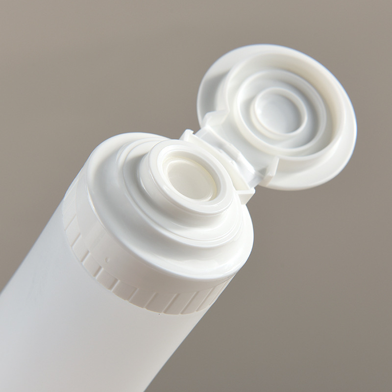 30ml,50ml,60ml,100ml,120ml Packaging PE hose squeeze flip bottle cosmetic travel packaging plastic packaging material empty bottle