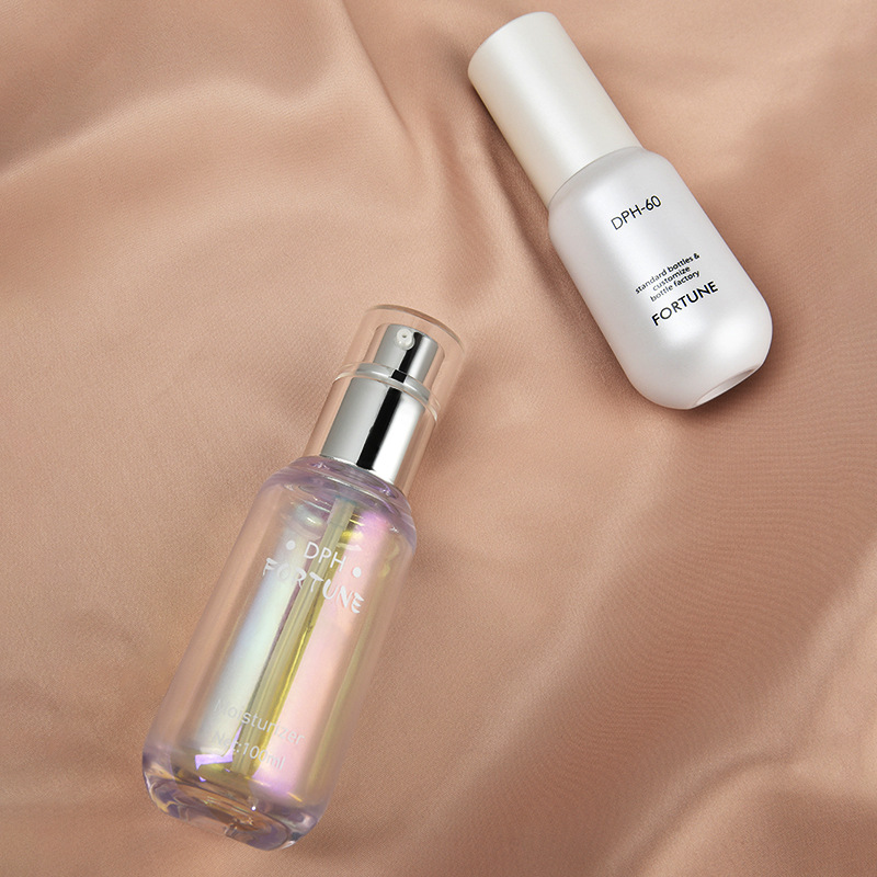 50ml,60ml,80ml,100ml,120ml,150ml,180ml Packaging PET lotion bottle with cover essence spray bottle