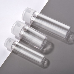 12ml,18ml,30ml,50ml,100ml PETG transparent flip-top bottle toner lotion bottle travel portable makeup free wash hand sanitizer empty bottle