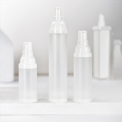 15ml,30ml,50ml Packaging PP frosted vacuum bottle lotion bottle spray portable packaging cosmetics set press bottle packaging material