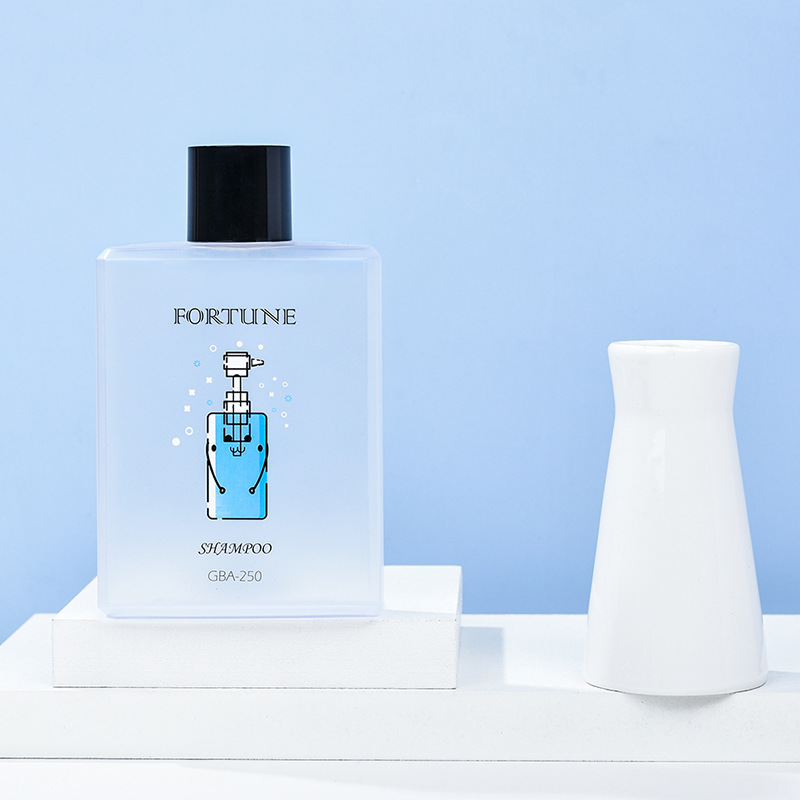 250ml,450ml PETG flat square bottle lotion sub-bottle shampoo shower gel packaging bottle hand sanitizer empty bottle packaging material