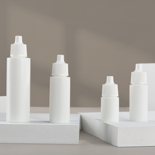 5ml,10ml,15ml,30ml PE pointed hose bottle cosmetic packaging push bottle plastic essence oil lotion trial small capacity