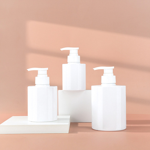 200ml,300ml,400ml,500ml PETG lotion shampoo shower gel hand soap packaging bottle large capacity can empty bottle packaging material