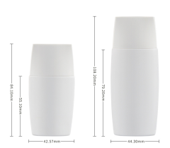 PE lotion bottle 30g50g press sunscreen bottle skin care product packaging material isolation cream hose hand cream bottle sub-bottle