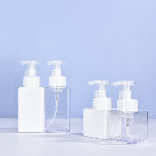 250ml,450ml,650mlPETG square bottle foam bottle hand sanitizer bottle mousse foam bottle sub-bottle