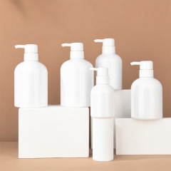 300ML，400ML，500ML，600ML PET lotion shower gel shampoo hand soap large capacity empty bottle packaging material