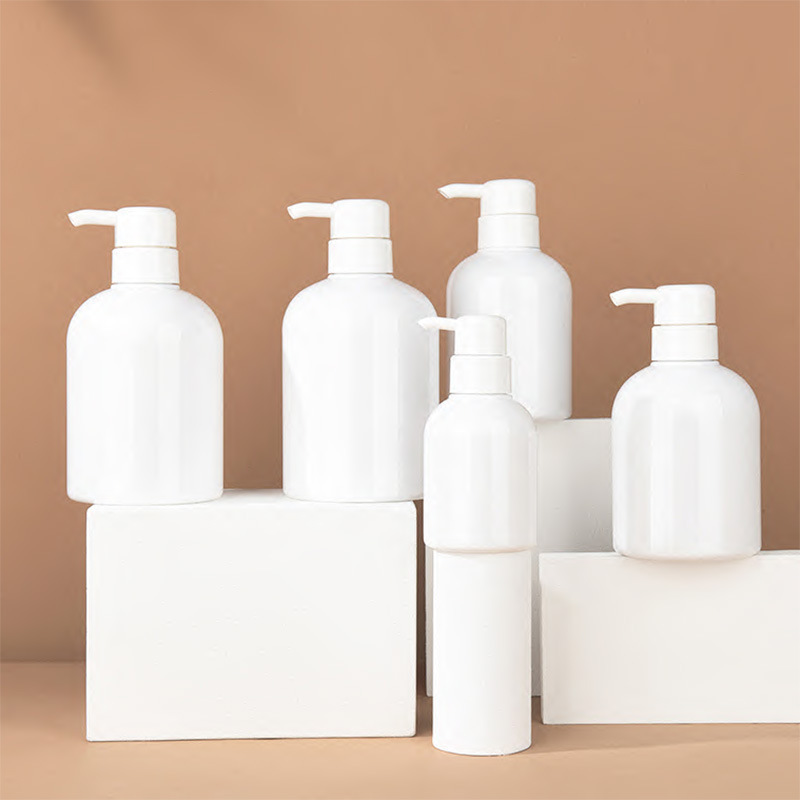 300ML，400ML，500ML，600ML PET lotion shower gel shampoo hand soap large capacity empty bottle packaging material