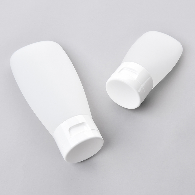 30ml,60ml,100ml,120ml,150ml,200ml,350ml PE hose squeeze flip bottle cosmetic packaging bottle facial cleanser shower gel lotion free wash hand sanitizer
