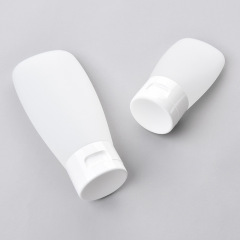 30ml,60ml,100ml,120ml,150ml,200ml,350ml PE hose squeeze flip bottle cosmetic packaging bottle facial cleanser shower gel lotion free wash hand sanitizer