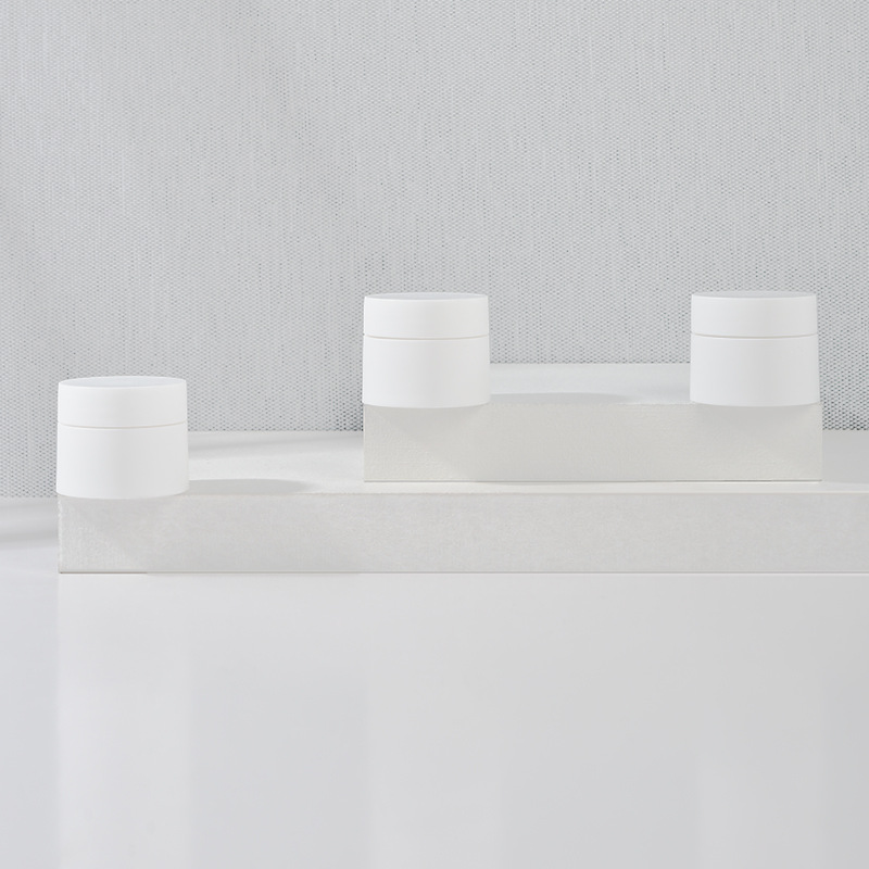 5g,10g PP double layer cream jar sample trial pack travel foundation lotion replacement packaging material