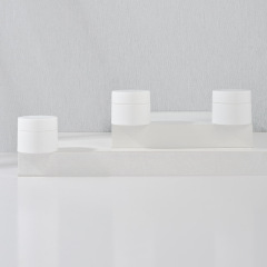 5g,10g PP double layer cream jar sample trial pack travel foundation lotion replacement packaging material