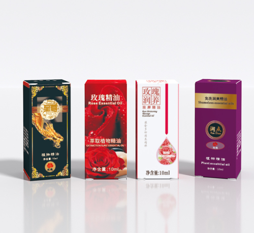 Professional essential oil box custom card box color box white card paper box major brand OEM essential oil box packaging box printing custom