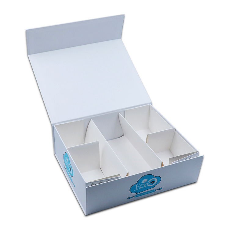 Book box flip box retro gift box custom blue packaging box custom decorative gift box can be hot stamped LOGO