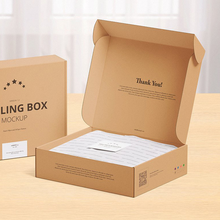 Factory direct sale custom logo shipping box custom printed corrugated cardboard box