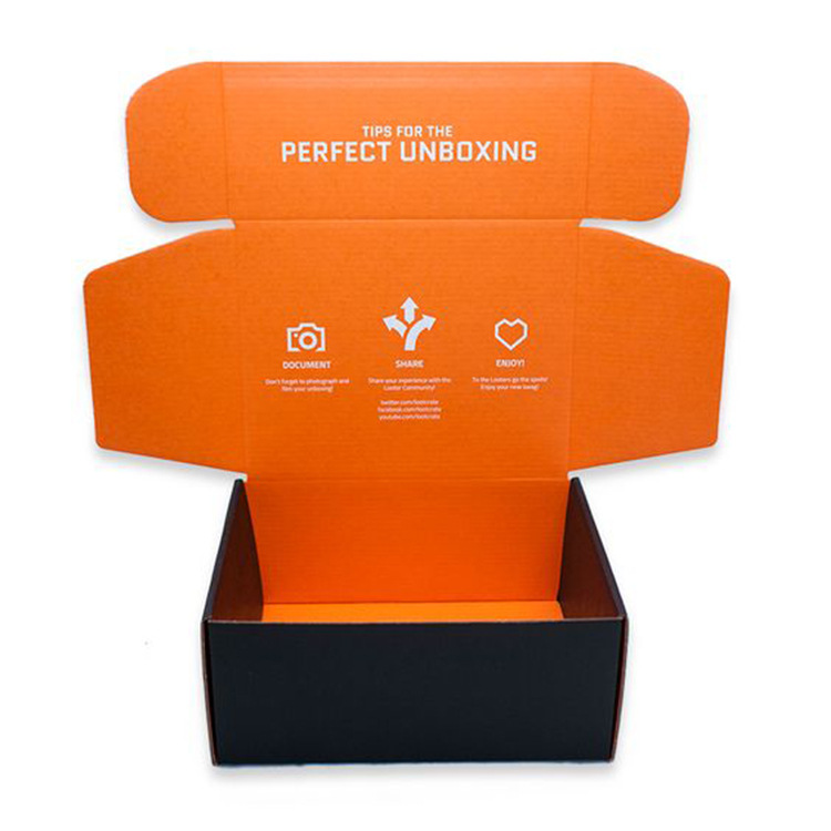 Wholesale custom printed unique corrugated paper shipper box packaging custom gift box