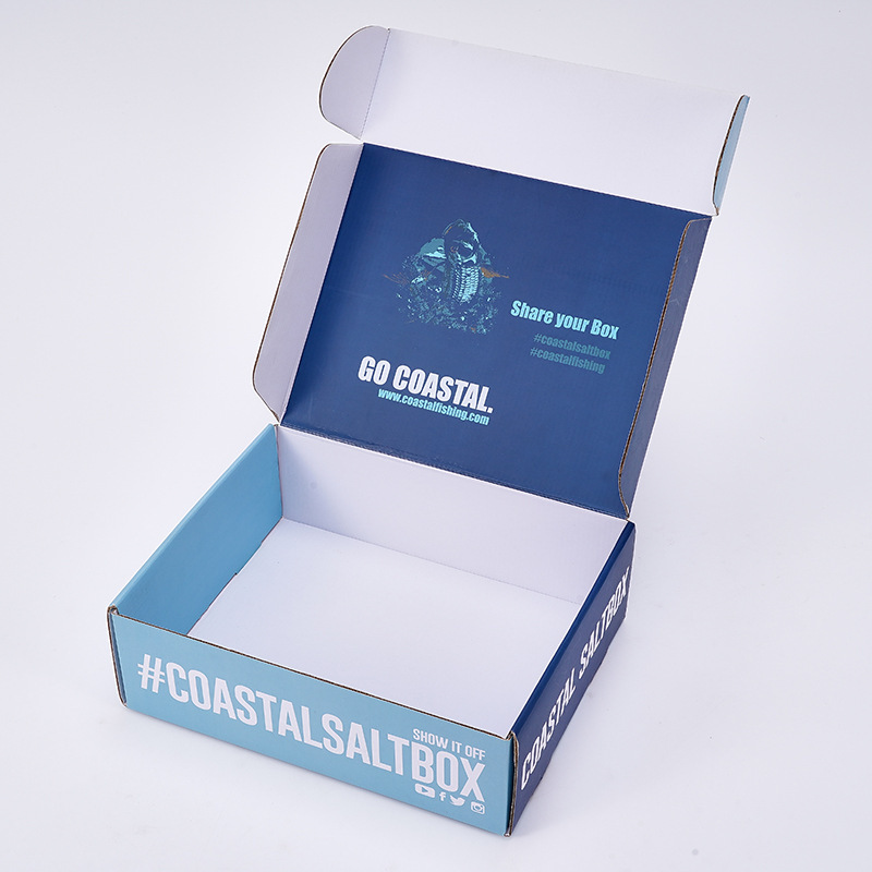 Customized color airplane paper box, hardened paper color printing express airplane box, customized airplane packaging box