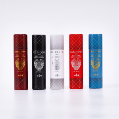 Cylinder paper cans customization Gift paper tube cylinder box Line incense cylinder packaging can Perfume sample cylinder box customization