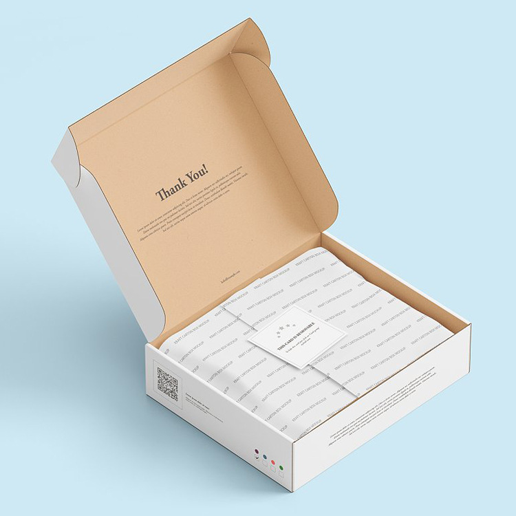 Customized shipping boxes, corrugated mailing boxes, cosmetic packaging boxes, gold-stamped environmentally friendly hard gift corrugated boxes