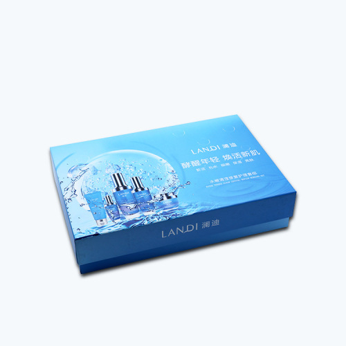 Customized box, high-end gift box, cosmetic color box, cardboard box, creative box set, top and bottom cover packaging box, gift box customization