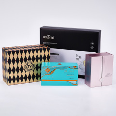 High-end instant bird's nest packaging box customized world cover hardcover bird's nest gift box honey tea packaging empty box custom made