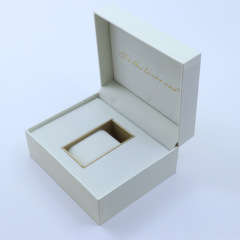 Manufacturer customized luxury men's mechanical watch box PU leather wrist watch box one-piece box flip cover watch box