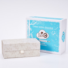 Folding box one piece high-end clothing folding packaging box book-shaped magnetic folding gift box