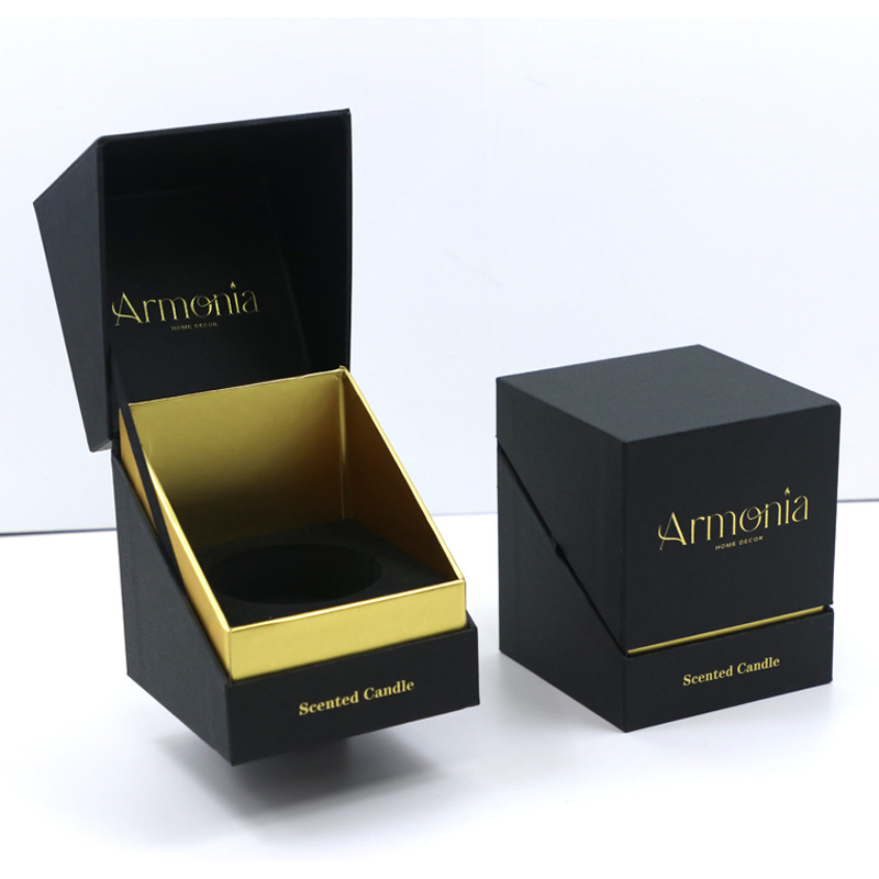 Perfume box custom flip gift box aromatherapy candle packaging box cardboard box custom aromatherapy candle gift box