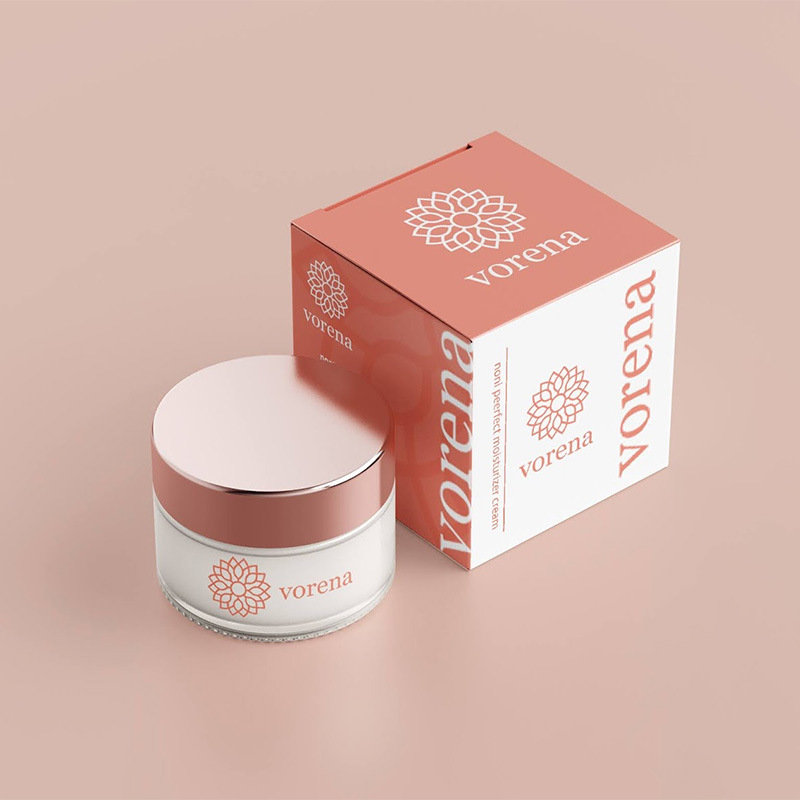 Skin care product paper box custom design printing night cream face cream color box high-end moisturizing essence cream cosmetics packaging box