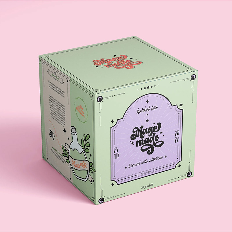 Aromatherapy candle packaging color box printing cardboard candle glass jar packaging paper box can be customized size paper box