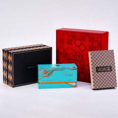 High-end instant bird's nest packaging box customized world cover hardcover bird's nest gift box honey tea packaging empty box custom made