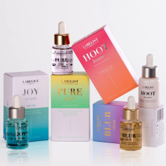 Packaging box paper box skin care cosmetics color box essence essential oil perfume lipstick paper box makeup essential oil double plug box