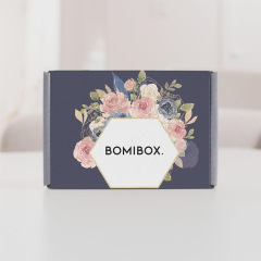 Double-insert corrugated box gift box tea food cosmetics drawer top and bottom flip airplane box paper box gold-stamping color box