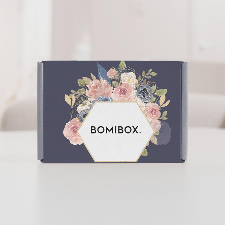 Double-insert corrugated box gift box tea food cosmetics drawer top and bottom flip airplane box paper box gold-stamping color box