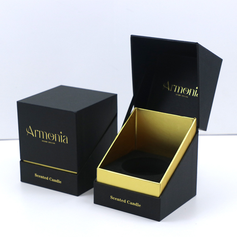 Perfume box custom flip gift box aromatherapy candle packaging box cardboard box custom aromatherapy candle gift box