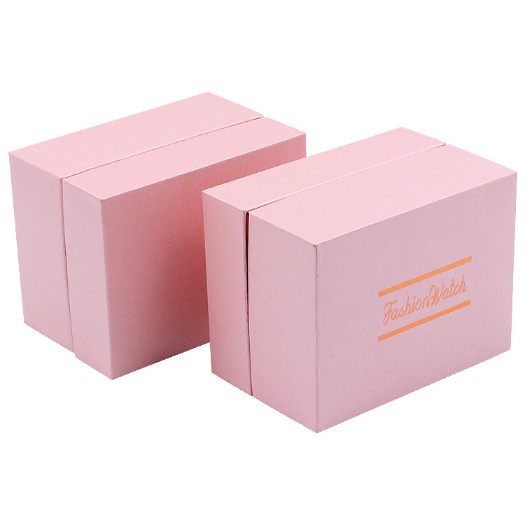 Specializing in the production of high-end watch boxes with pillows, children's smart watch packaging boxes, sports bracelet gift boxes