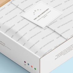 Customized shipping boxes, corrugated mailing boxes, cosmetic packaging boxes, gold-stamped environmentally friendly hard gift corrugated boxes