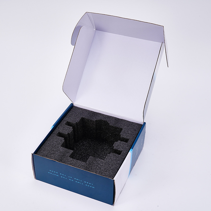 Customized color airplane paper box, hardened paper color printing express airplane box, customized airplane packaging box