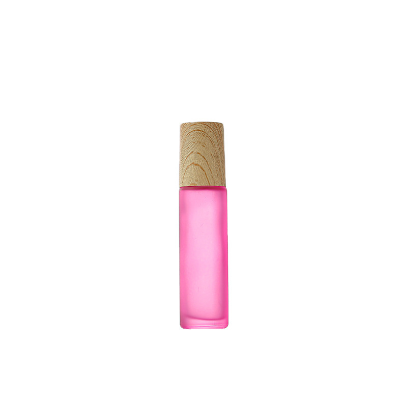 Frosted ball bottle colored glass ball bottle travel portable cosmetic massage essence lotion bottle wholesale