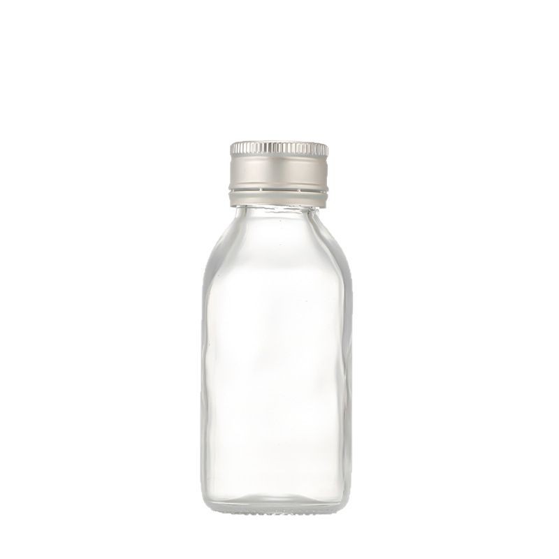 Custom oral liquid bottle transparent glass bottle empty bottle transparent oral liquid bottle 30ml60ml90ml transparent glass bottle