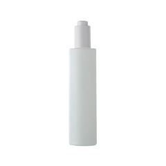 White glass flat shoulder essential oil bottle push dropper essence bottle multi-specification portable cosmetics empty bottle wholesale