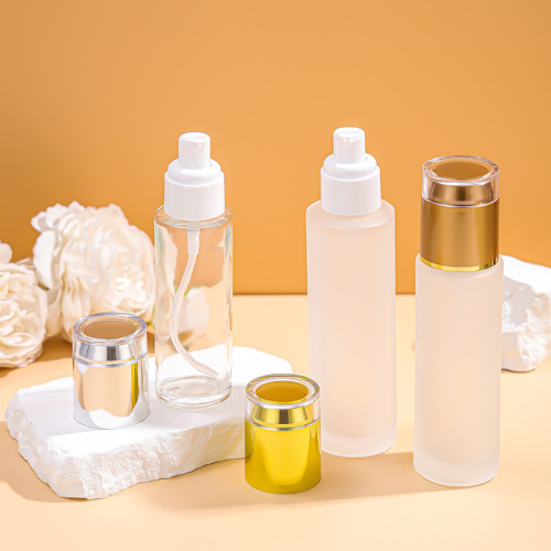 Scrub lotion bottle toner skin care bottle sub-bottle transparent moisturizing spray bottle portable sample bottle empty bottle