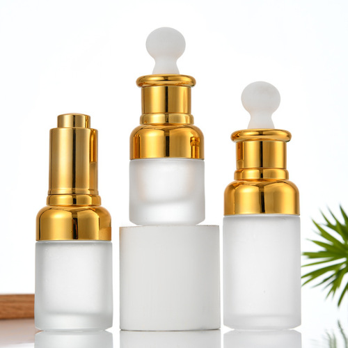 Dropper type essential oil stock solution 20ml30ml essence liquid rubber head leak-proof travel portable cosmetic sample empty bottle