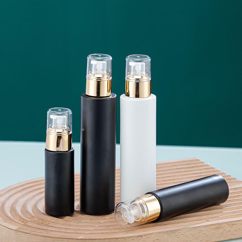 Cosmetic bottle skin care product sub-bottle glass lotion bottle press spray essence liquid empty bottle 20ml
