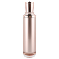 High-end rose gold lace bottle cosmetic lotion sub-bottle vacuum water cream bottle set acrylic bottle