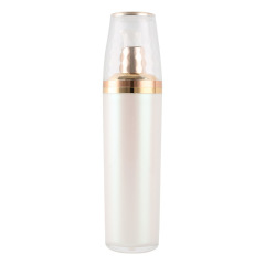 Acrylic skin care bottle set lotion essence cream sub-bottle packaging material high-end pearlescent empty bottle