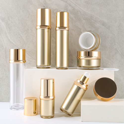 50g cream bottle acrylic vacuum bottle plastic press lotion bottle set cosmetic bottle packaging material sub-bottle
