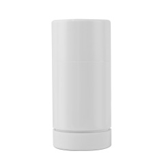 Supply round white long tube fragrance antiperspirant cream empty tube highlight concealer contour blush stick cosmetic packaging material
